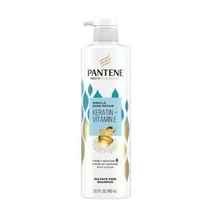 Pantene Pro-V Miracles Bond Repair Keratin Vitamin E, no Sulfate Shampoo 13.5oz